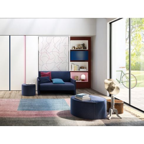 Armoire lit et canapé ALTEA BOOK 120 SOFA
