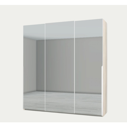 Armoire 3 portes coulissantes miroirs - Bloom