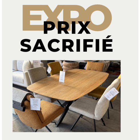 Table de repas Onyx - Exposition - Destockage