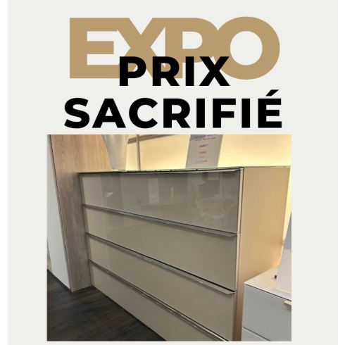 Commode 4 tiroirs Concept me 700 - Exposition - Destockage