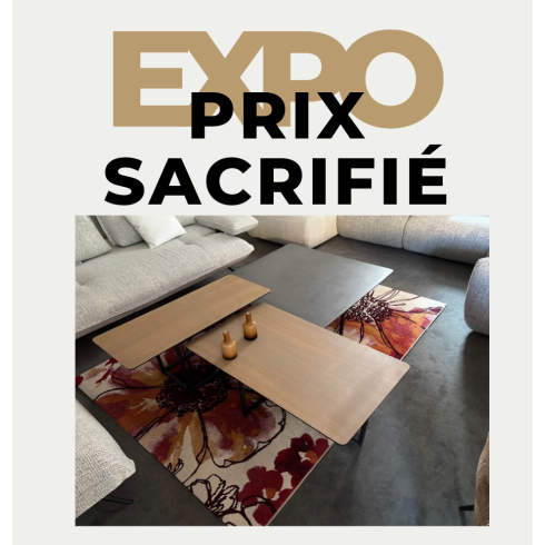 Lot de 3 Tables basses Parure - Exposition - Destockage
