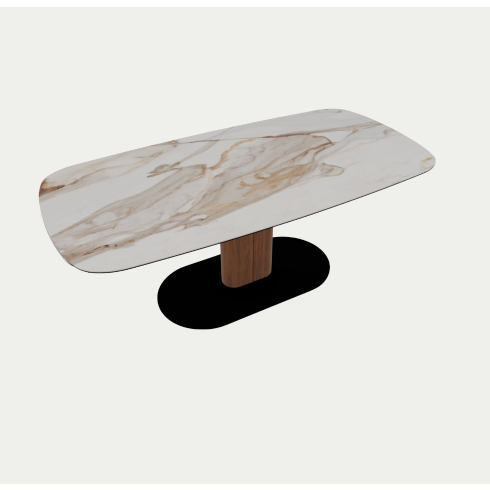 Table de repas Cameo - Piétement Bois