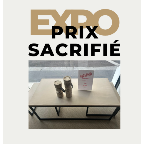 Tables basses Gamme Eternelle - Exposition - Destockage