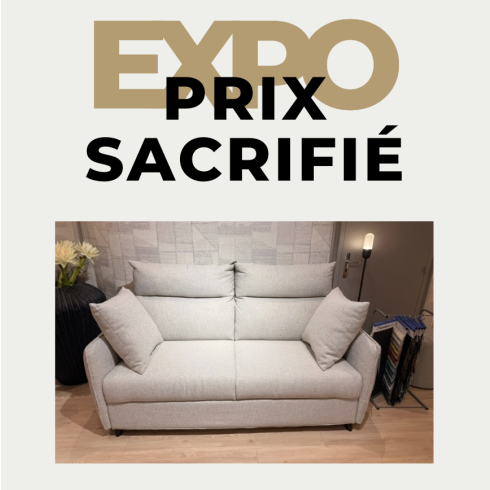 Canapé convertible Annette - Exposition - Destockage