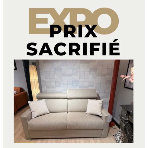 Canapé convertible Giada - Exposition - Destockage