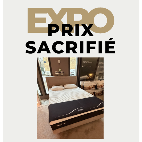 Matelas Tempur Prop plus coolquilt médium firm - Exposition - Destockage