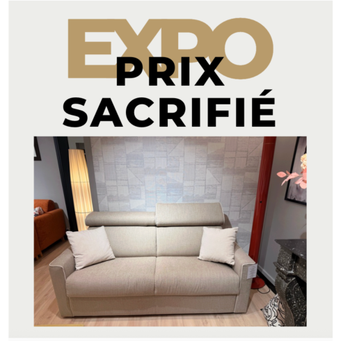 Canapé convertible Giada - Exposition - Destockage