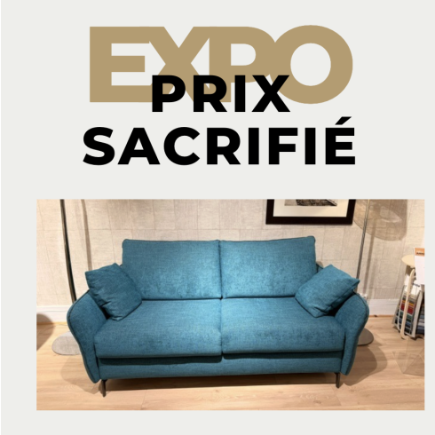 Canapé convertible Meli - Exposition - Destockage