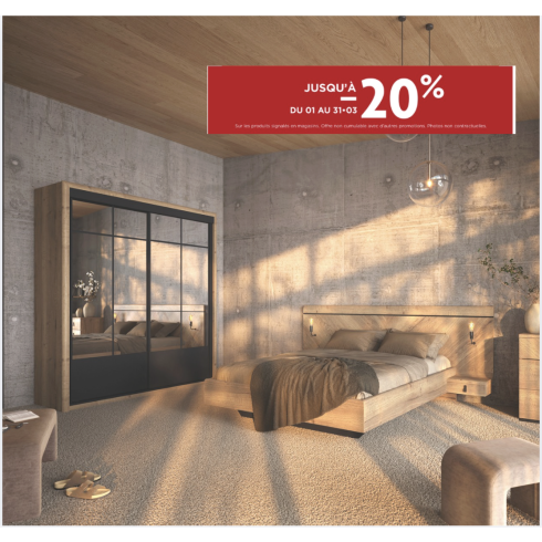 Dressing & Chambre Opéra avec lit coffre