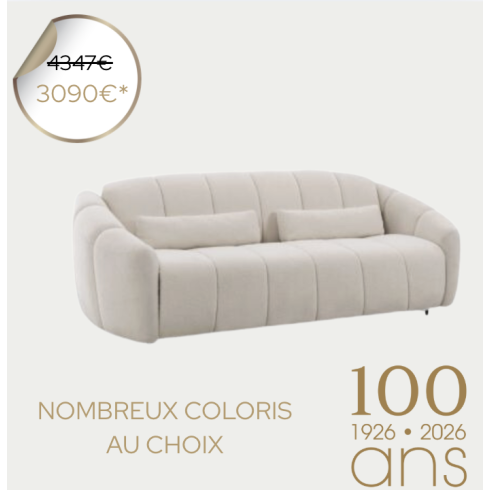 Canapé convertible Teddy