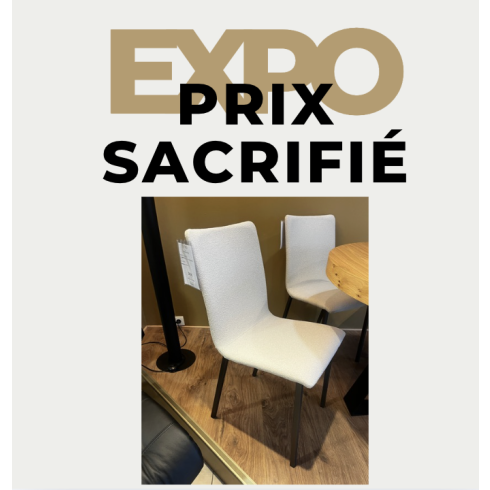 Lot de 4 chaises SIERO - Exposition - Destockage