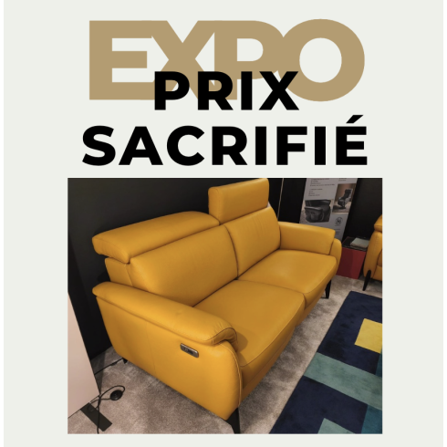Canapé Denis 3 places - Exposition - Destockage
