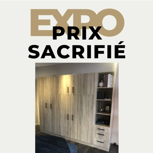 Armoire lit Melamix Electrique - Exposition - Destockage