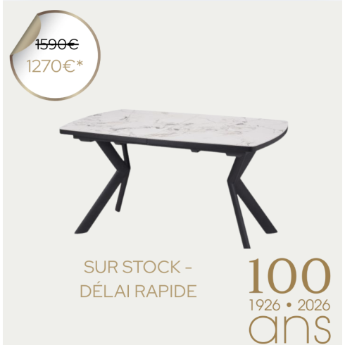 Table de repas extensible ANGELINA