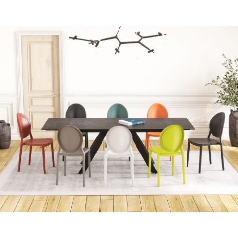 Lot de 2 chaises LEON