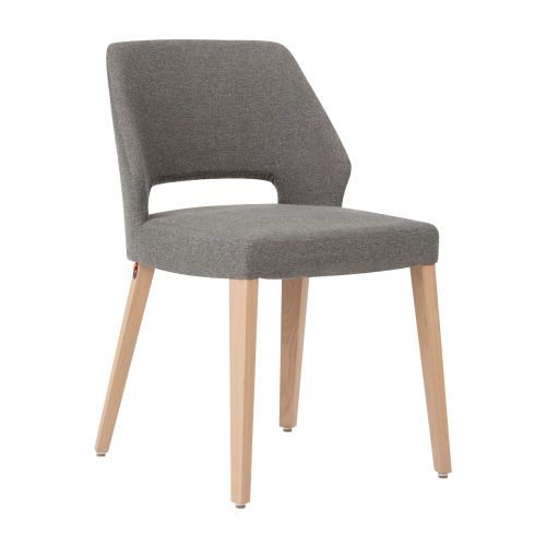 Lot de 2 chaises LENA UNI H47 PB-A