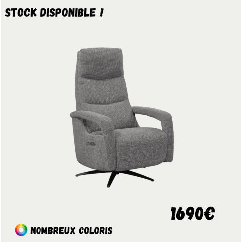 Fauteuil relax tri moteurs Paul