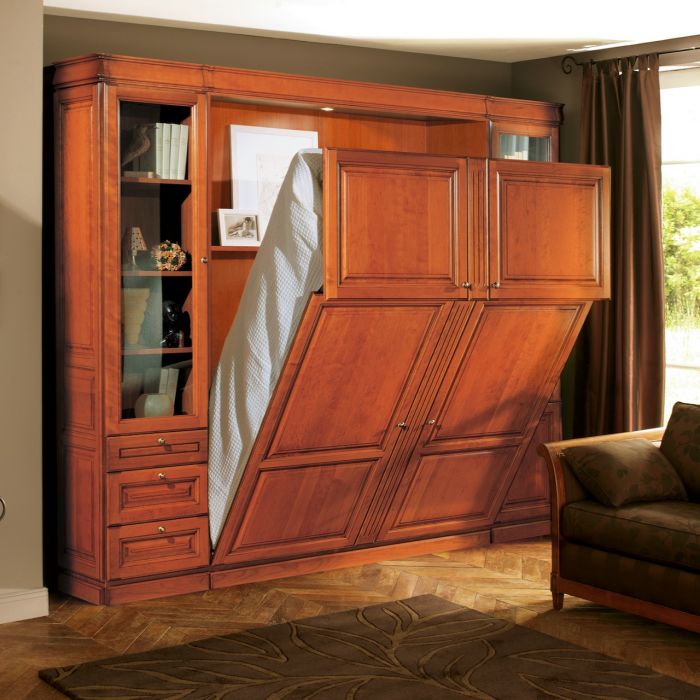 Espace Topper - Armoire-lit MASTER MERISIER